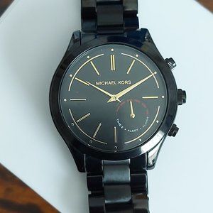 Michael Kors Access Stainless Steal Black Watch